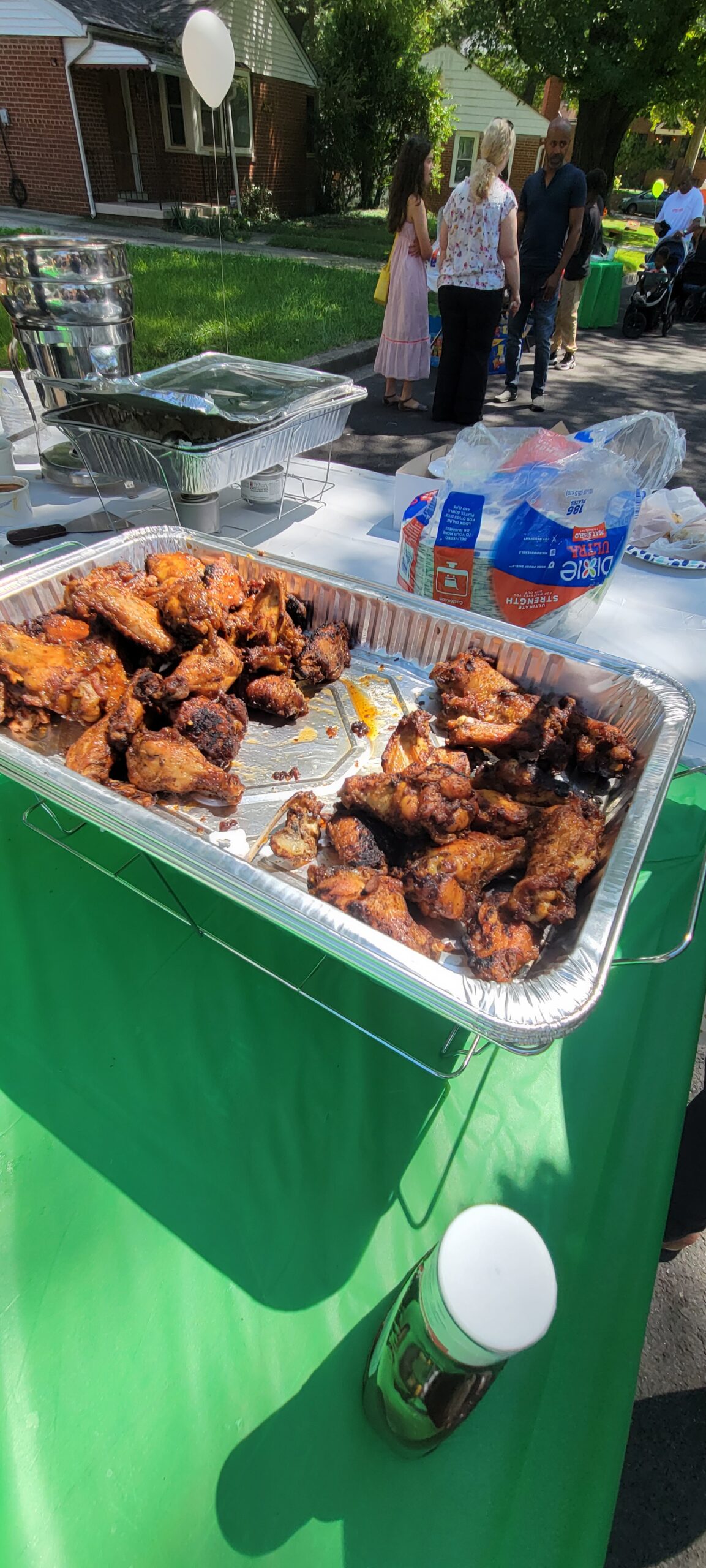 Food from Highlands Cafe and Grill at Penn Branch Community Day and Block Party 2023