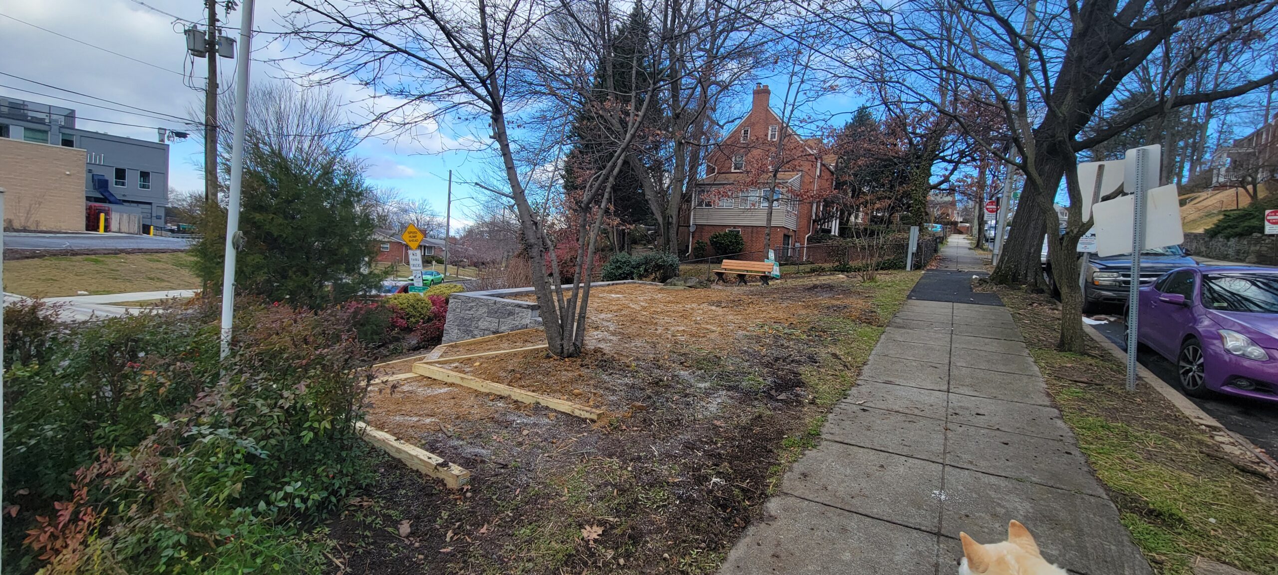 9/11 Gateway Memorial Park in Penn Branch under rennovations